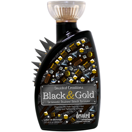 BLACK & GOLD™ Экстремально-темный бронзатор мгновенного действия.Выравнивает и укрепляет кожу