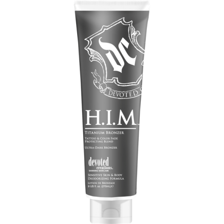 H.I.M. Titanium Bronzer™ Ультра-темный бронзатор с формулой защиты татуировок. Дезодорирующая формула